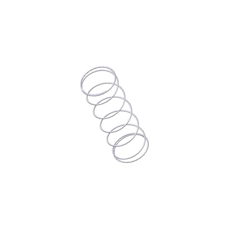 Approved Vendor Compression Spring, O=1.718, L= 5.00, W= .062 G209974505
